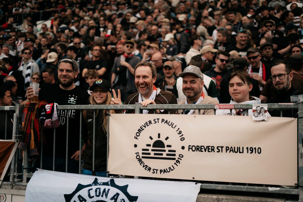St. Pauli football fans.